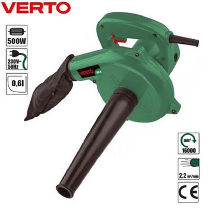 Električni duvač – usisivač lišća 500W 52G505 Verto