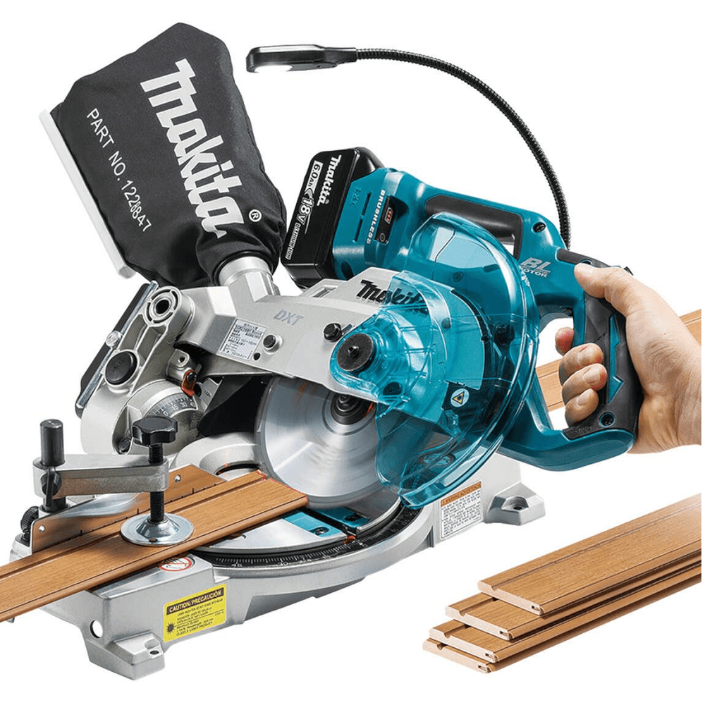 Akumulatorska testera za koso sečenje DLS600Z 18V  MAKITA — slika 2