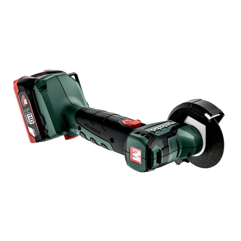 Akumulatorska ugaona brusilica  PowerMaxx CC 12 BL LiHD; 2×4,0Ah; (600348800) METABO — slika 2