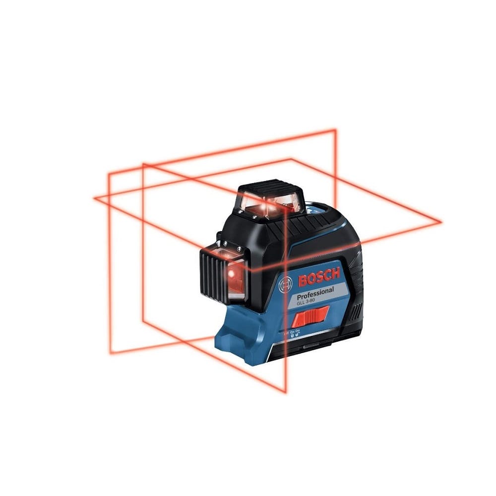 Linijski laser  GLL 3-80 3×360° 80m domet  BOSCH (0601063S00) — slika 2