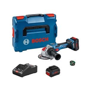 Akumulatorska ugaona brusilica GWX 18V-15 SC 2x8,0Ah L-BOX (06019H6501) BOSCH