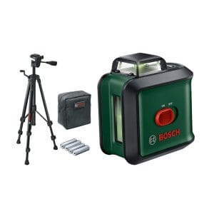 Samonivelišući laser za linije sa zelenim zrakom UniversalLevel 360 SET+stativ BOSCH (0603663E03)