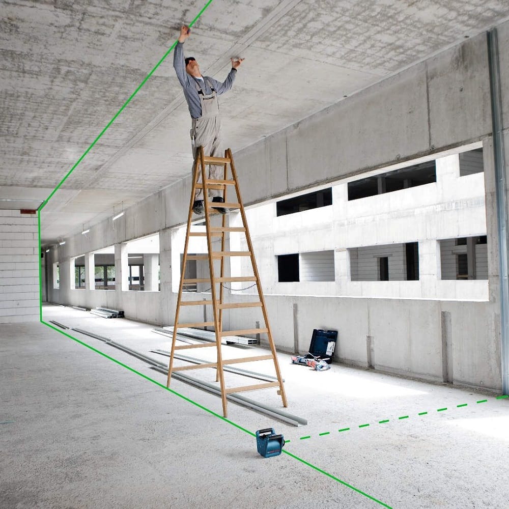 Rotacioni laser zeleni GRL 300 HVG + BT 300 HD + GR 240 BOSCH (061599404B) — slika 3