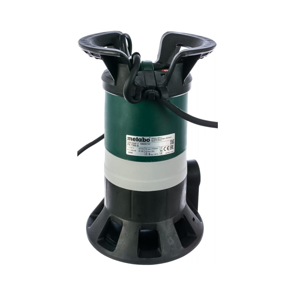 Potapajuća pumpa za nečistu vodu PS 7500 S Metabo (0250750000) — slika 3