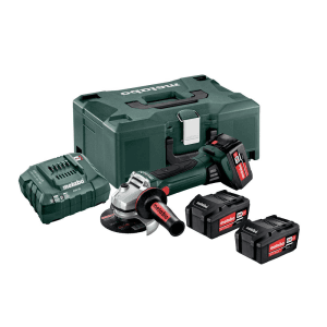 Metabo W 18 LTX 125 Quick set, aku brusilica, 3x4.0Ah (602174960)