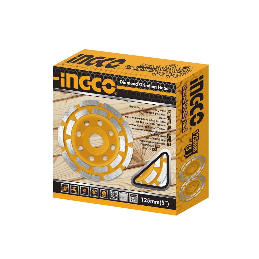 Ingco disk za brušenje betona CGW011251 — slika 2