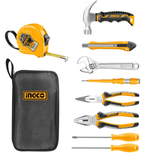 Ingco set ručnog alata u torbi 9/1 HKTH10809