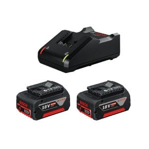 Starter set 2 x baterija Bosch GBA 18V 4,0 Ah + punjač GAL 18V-40 (1600A019S0)