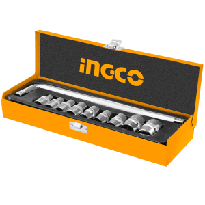 Ingco set nasadnih ključeva 10/1 1/2" HKTS12101
