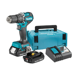 Makita Akumulatorska vibraciona bušilica-odvrtač DHP487RAJ, 18V, 2x2,0 Ah