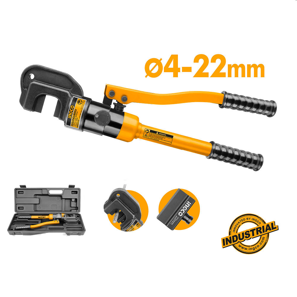 Ingco hidraulični sekač čeličnih cevi 4-22mm HHSC0122