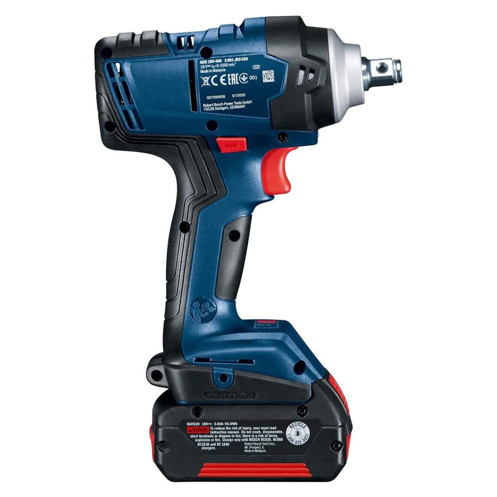Akumulatorski udarni odvrtač GDS 18V-400 (06019K0020) BOSCH — slika 2