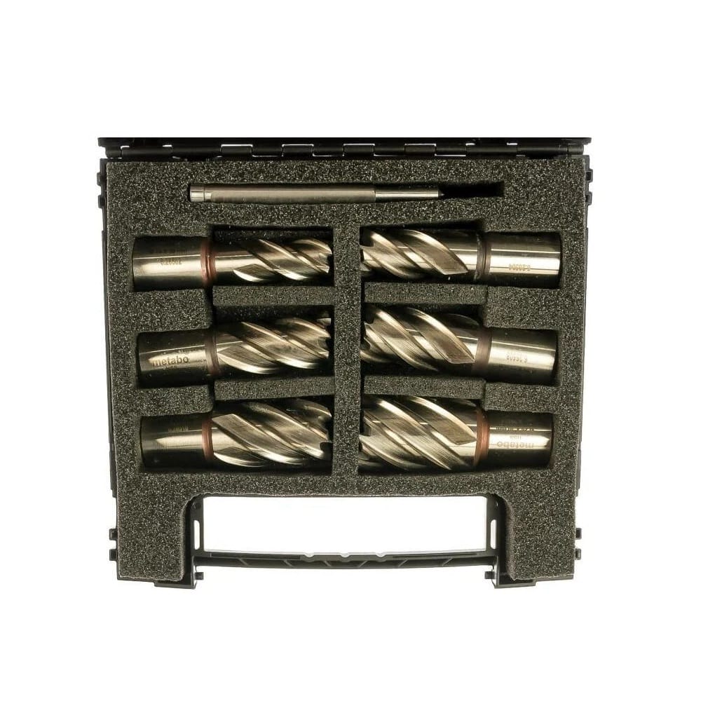 Set 6 kom. HSS krunaste burgije Weldon 19mm (626624000) Metabo — slika 3