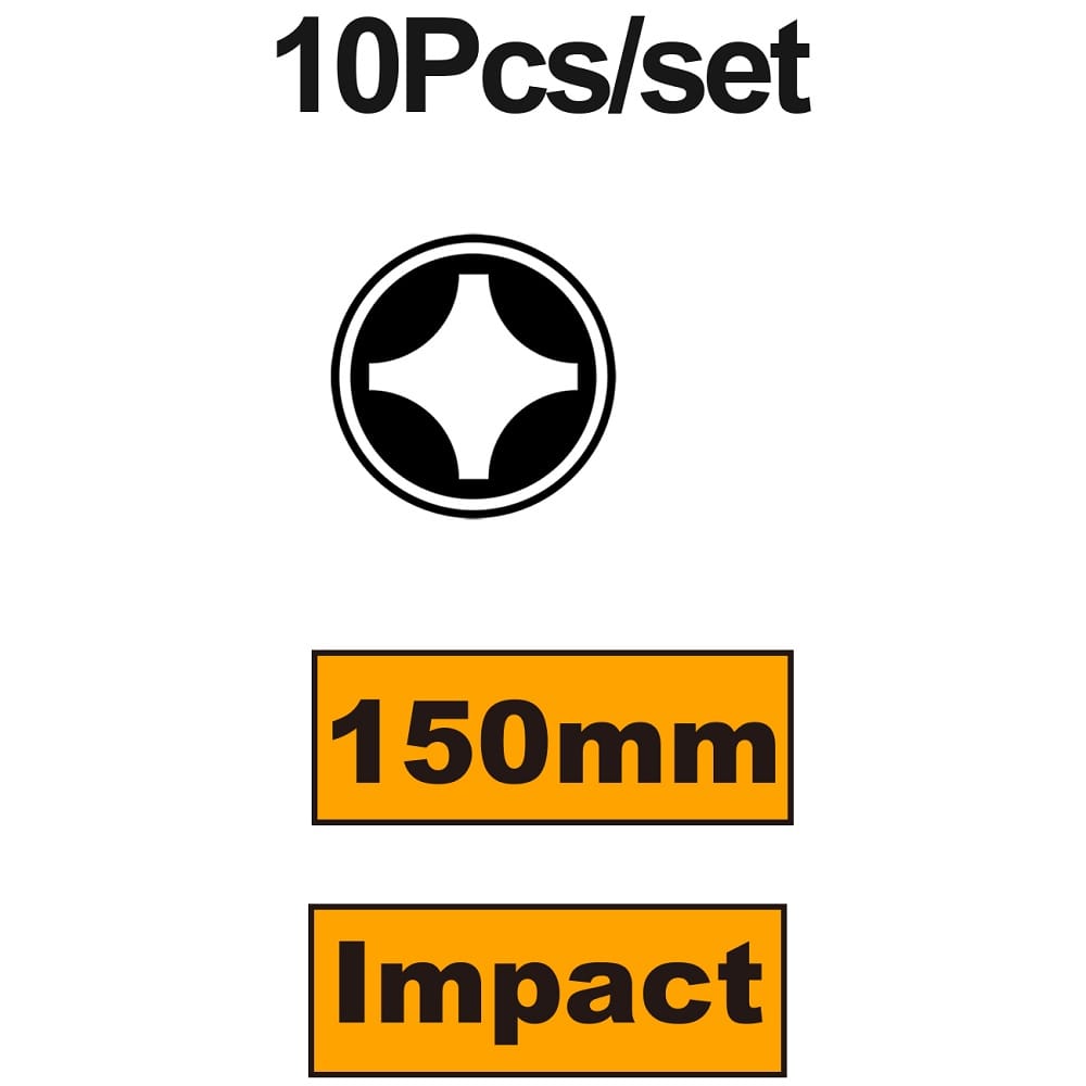 Set odvijački udarni bit SDBIM11PH263 10/1 INGCO — slika 4