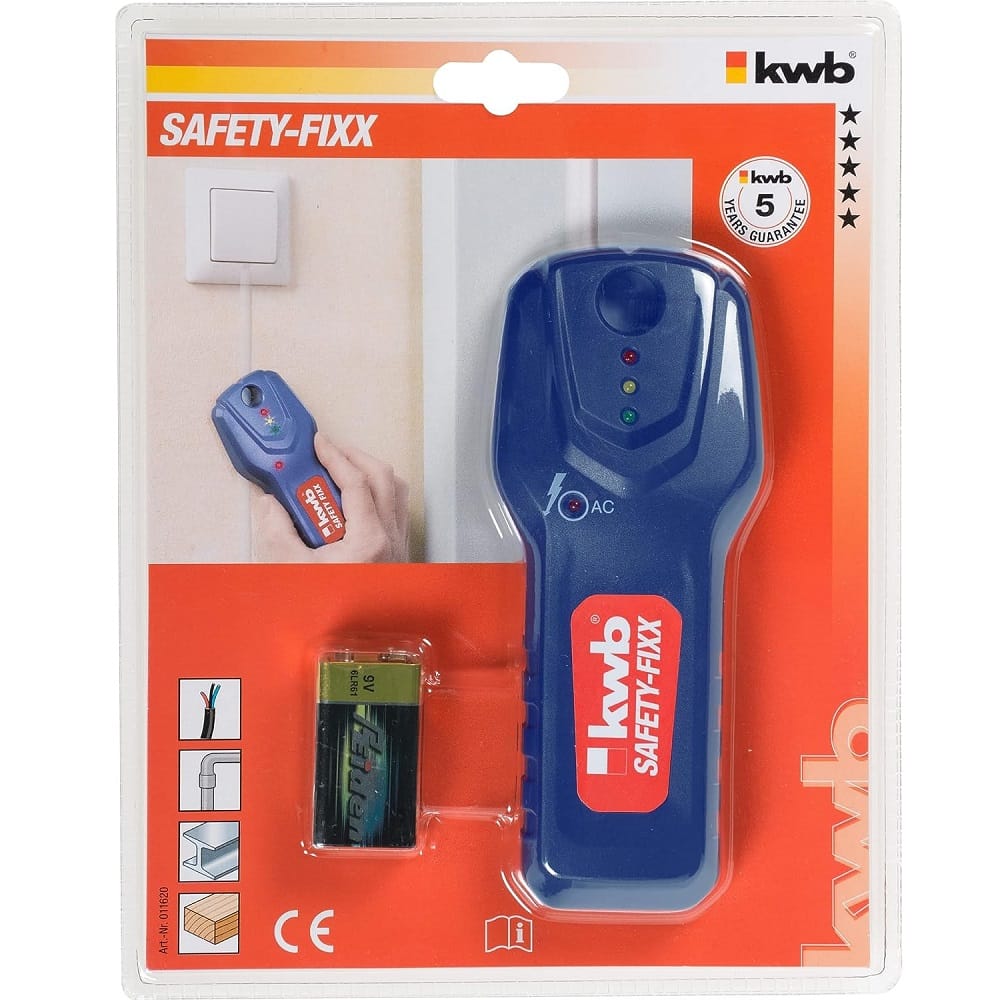Detektor KWB SAFETY FIXX za struju metal i drvo — slika 2