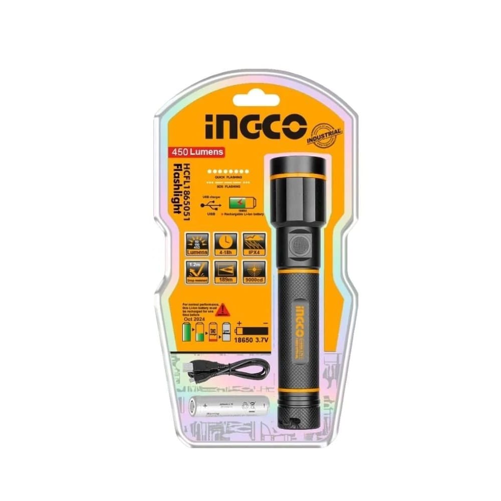 Ingco baterijska lampa Industrial HCFL1865051 — slika 4