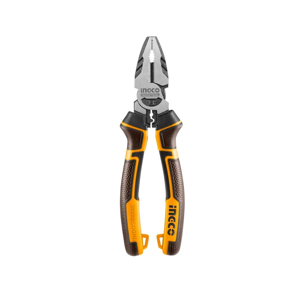 Ojačana kombinovana klešta HHCP28180 180mm Industrial INGCO — slika 2