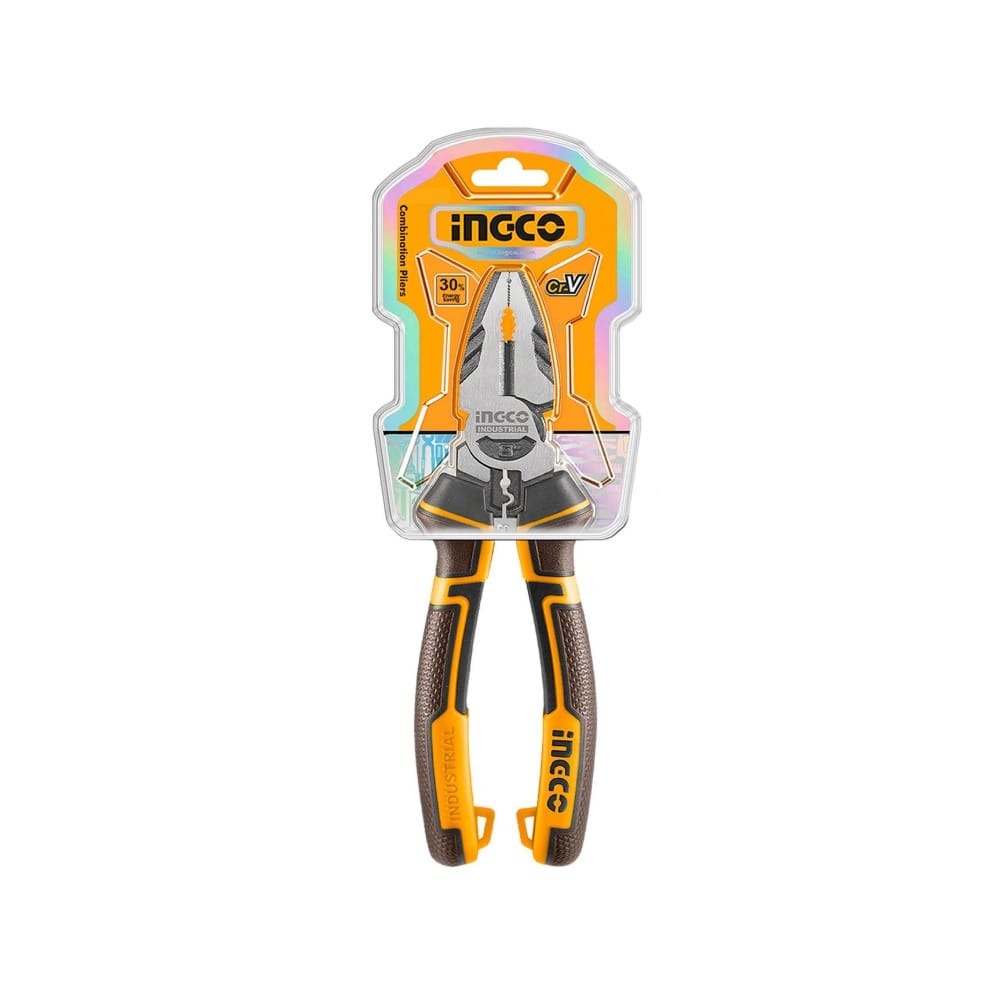 Ojačana kombinovana klešta HHCP28180 180mm Industrial INGCO — slika 4