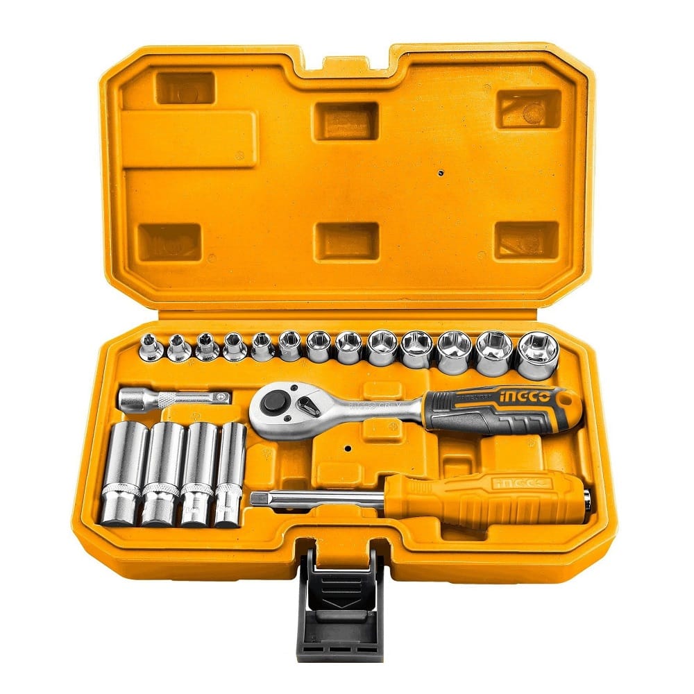 Set gedora HKTS14201 20 kom 1/4” Industrial INGCO — slika 2