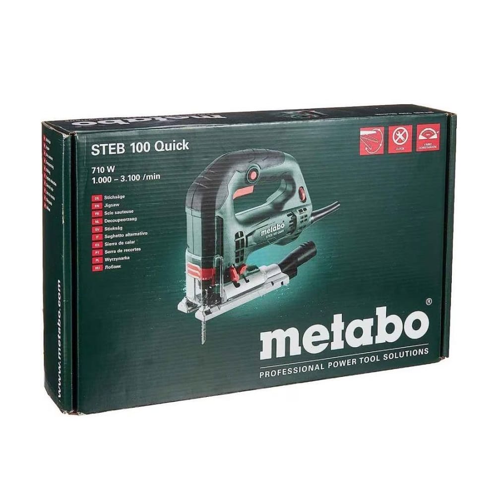 Električna ubodna testera STEB 100 Quick (601110000) Metabo — slika 4