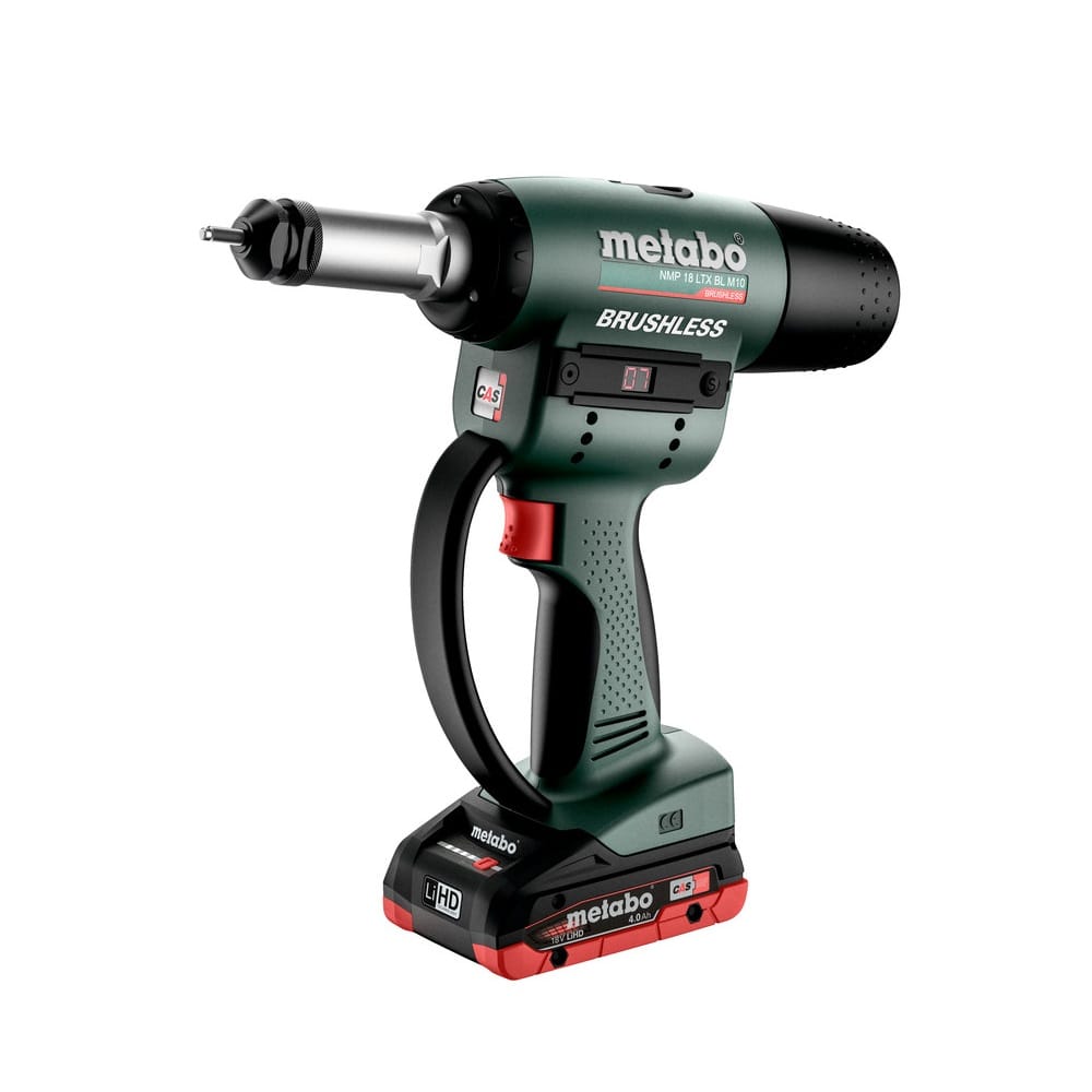 Akumulatorski pištolj za navojne nitne NMP 18 LTX BL M10 (601788800) Metabo — slika 2