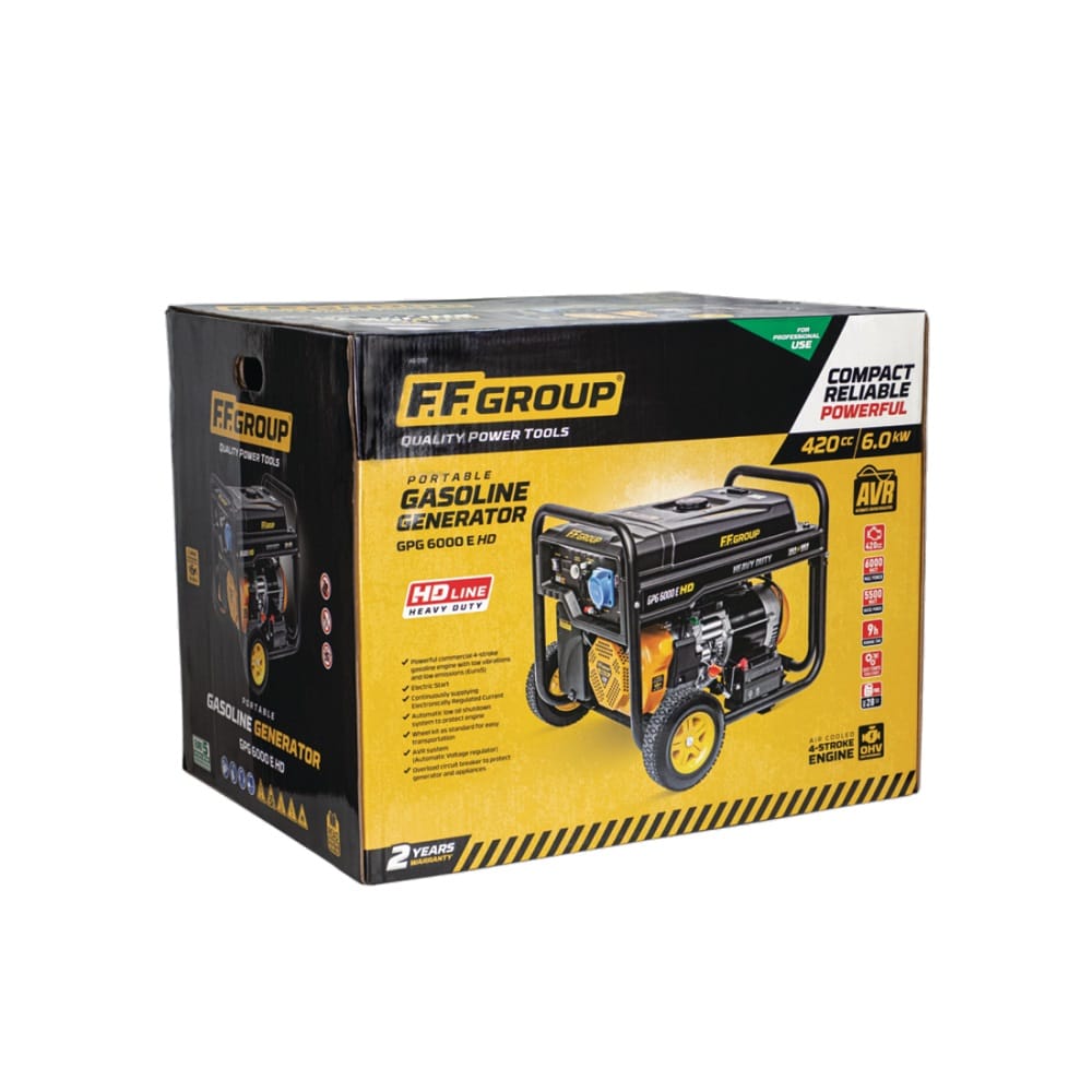 Benzinski agregat (generator) GPG 6000E HD F. F.GROUP — slika 4