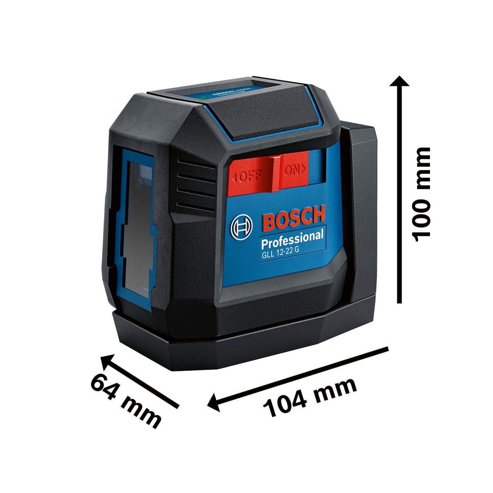 Linijski laser GLL 12-22 G domet 12m (0601065320) Bosch — slika 2