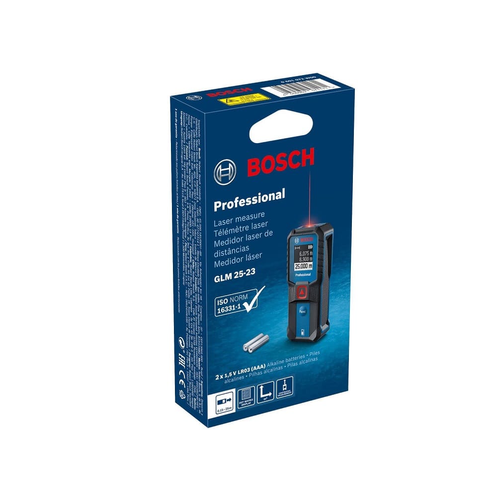 Laserski daljinomer GLM 25-23 Pof. 25m (0601072W00) Bosch — slika 4