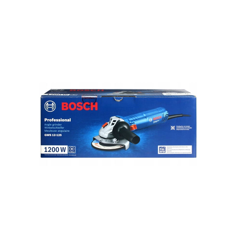 Ugaona brusilica GWS 12-125 1200W; 125mm (06013A6101) Bosch — slika 4