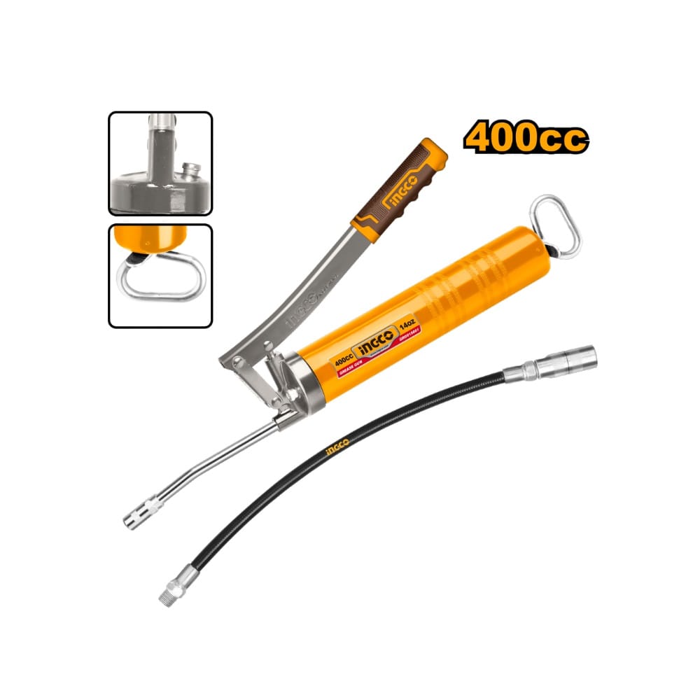 Ručna mazalica od 400CC GRG015001 sa crevom 12″ INGCO