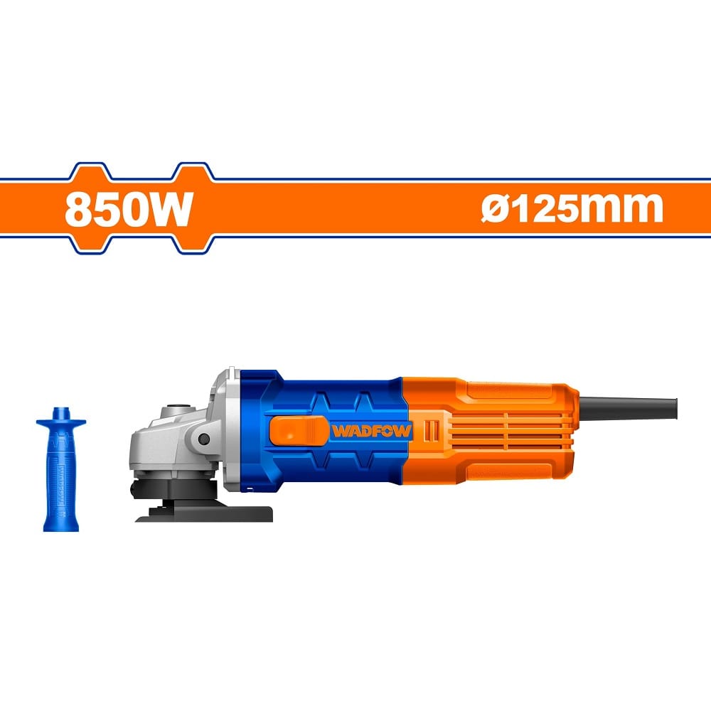 Električna ugaona brusilica WAG15851 125mm 850W WADFOW
