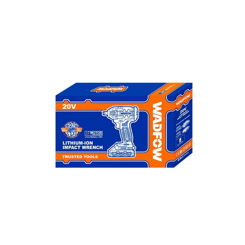 Akumulatorski udarni odvijač WCD1512 20V 1/2 300Nm WADFOW — slika 3