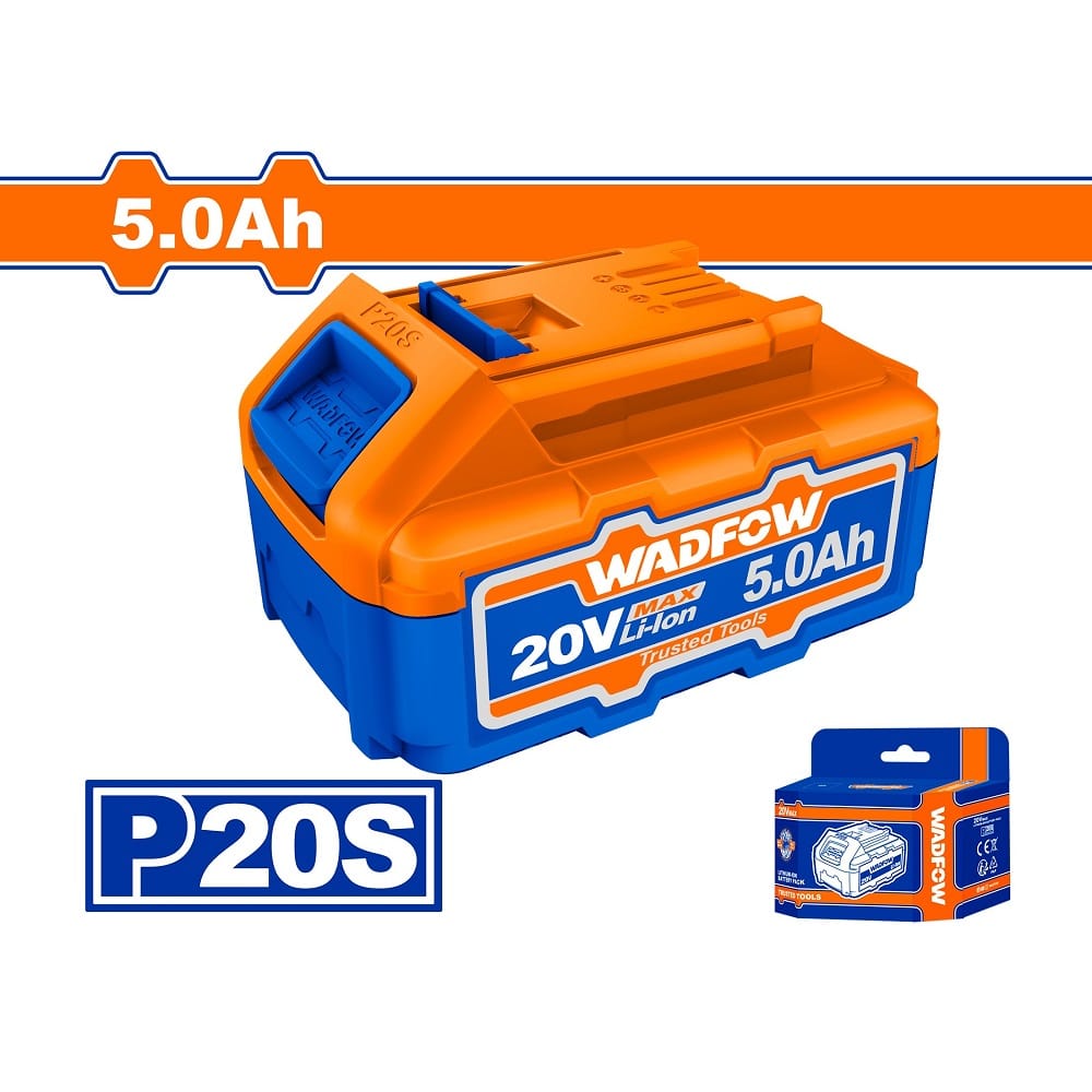 Lithium-ion baterija WLBP550 5,0 Ah WADFOW