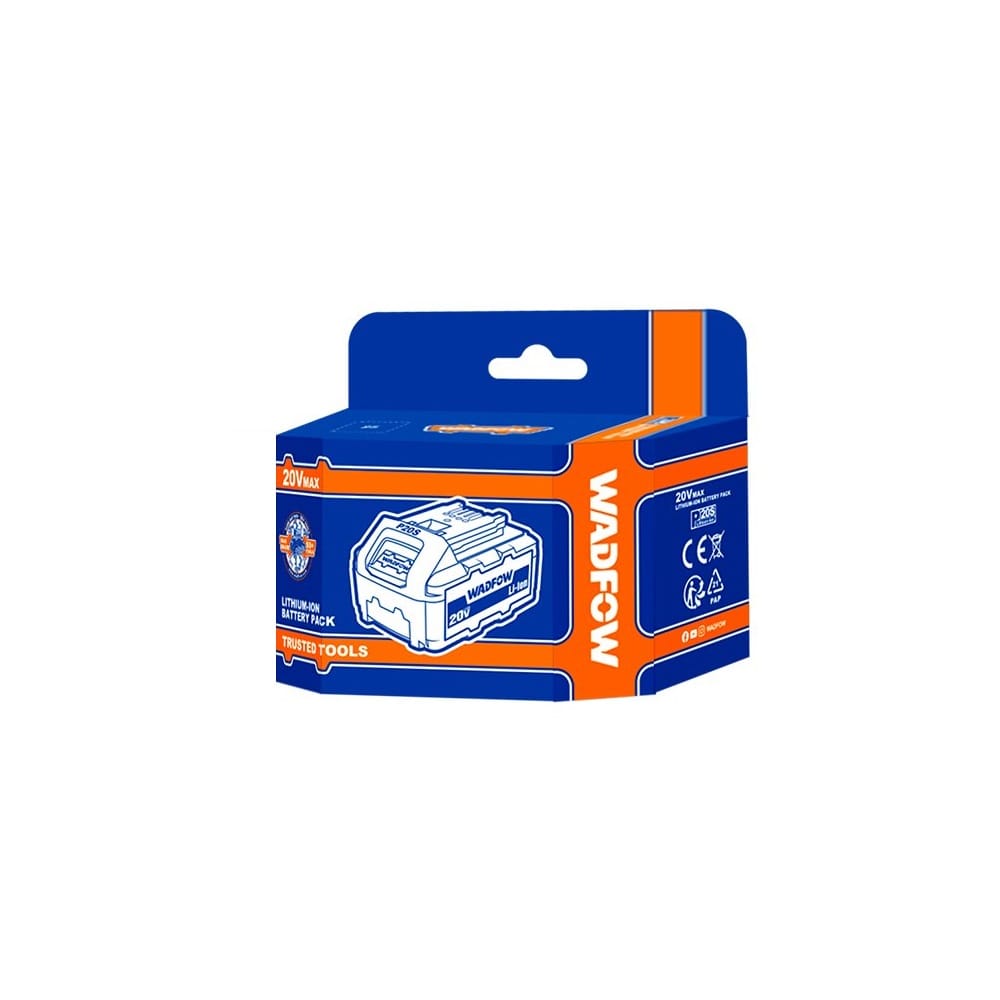 Lithium-ion baterija WLBP550 5,0 Ah WADFOW — slika 3