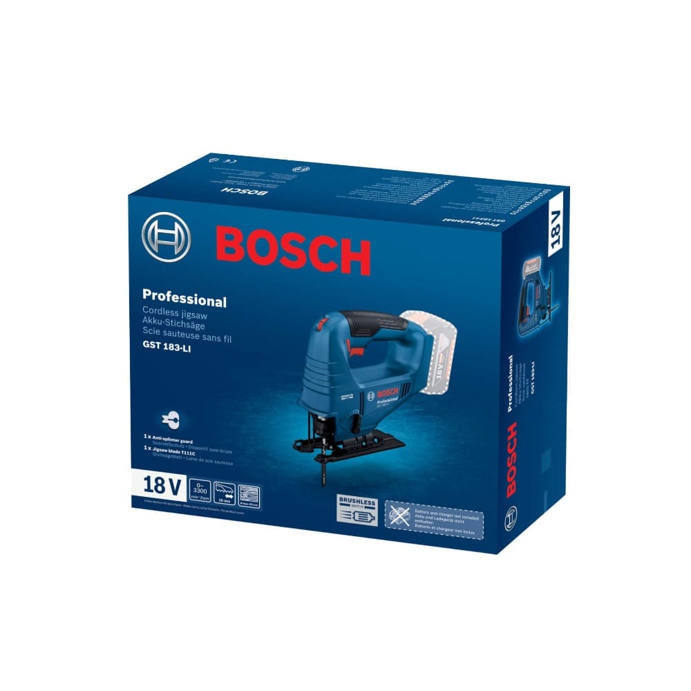 Akumulatorska ubodna testera GST 183-Li B Solo (06015B7020) Bosch — slika 4