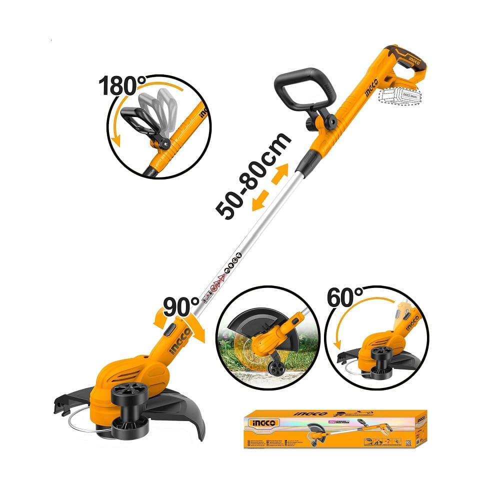 Akumulatorski trimer CGTLI20328 20V SOLO SUPER Ingco