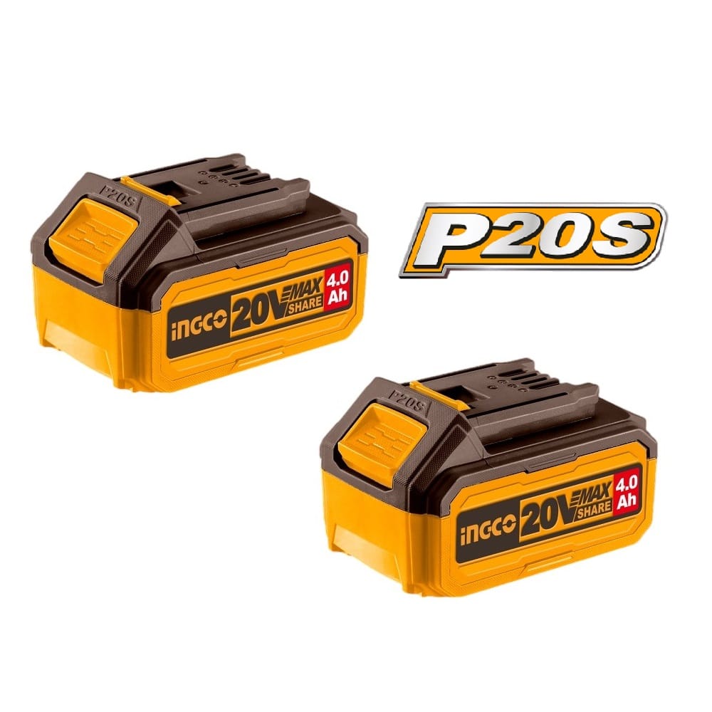 Set baterija 20V COSLI240312E 2×4,0Ah SUPER INGCO — slika 2