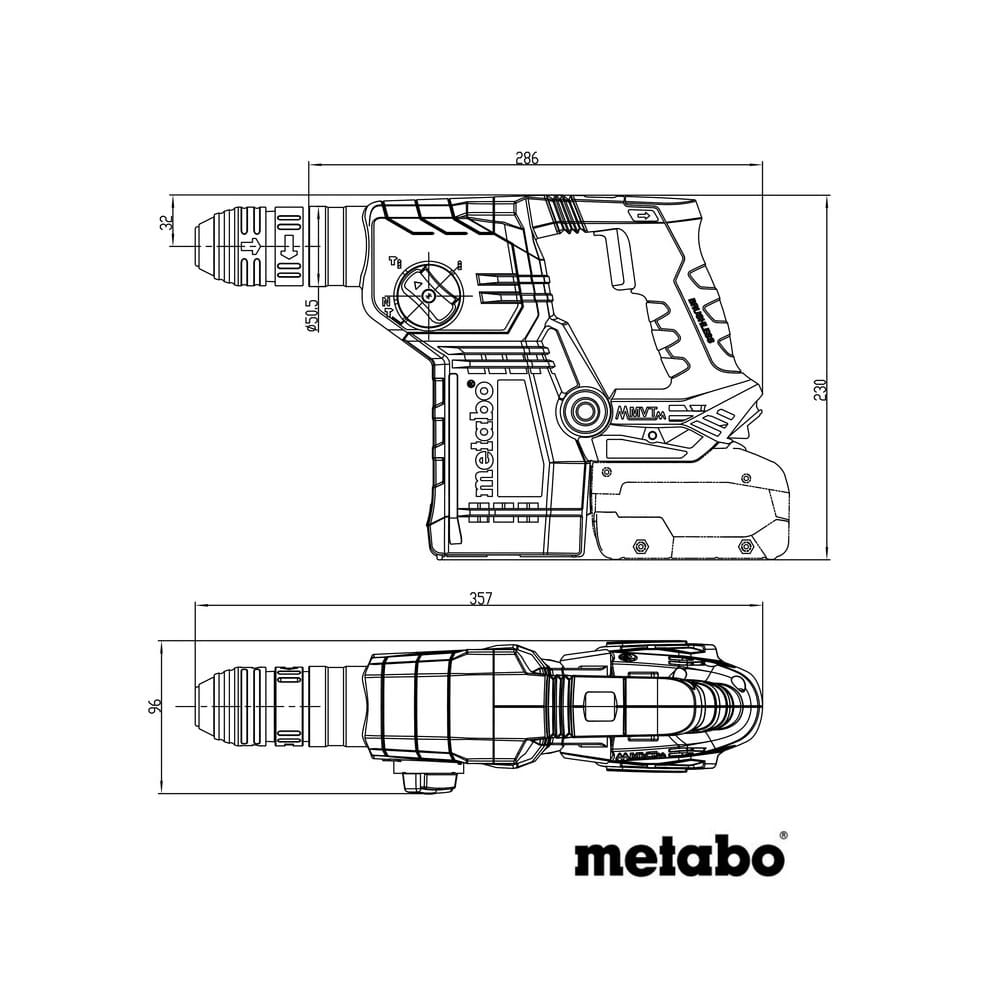 Metabo Akumulkatorska čekić - bušilica