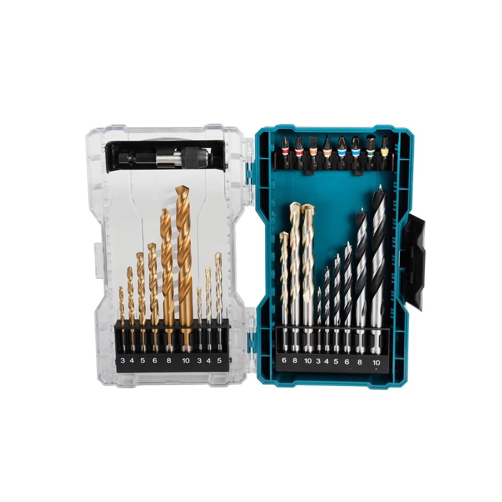 Makita 27-delni set bitova i burgija E-07032 — slika 3