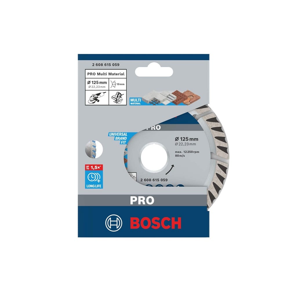 Bosch PRO dijamantska rezna ploča 125×2 mm (2608615059) — slika 3
