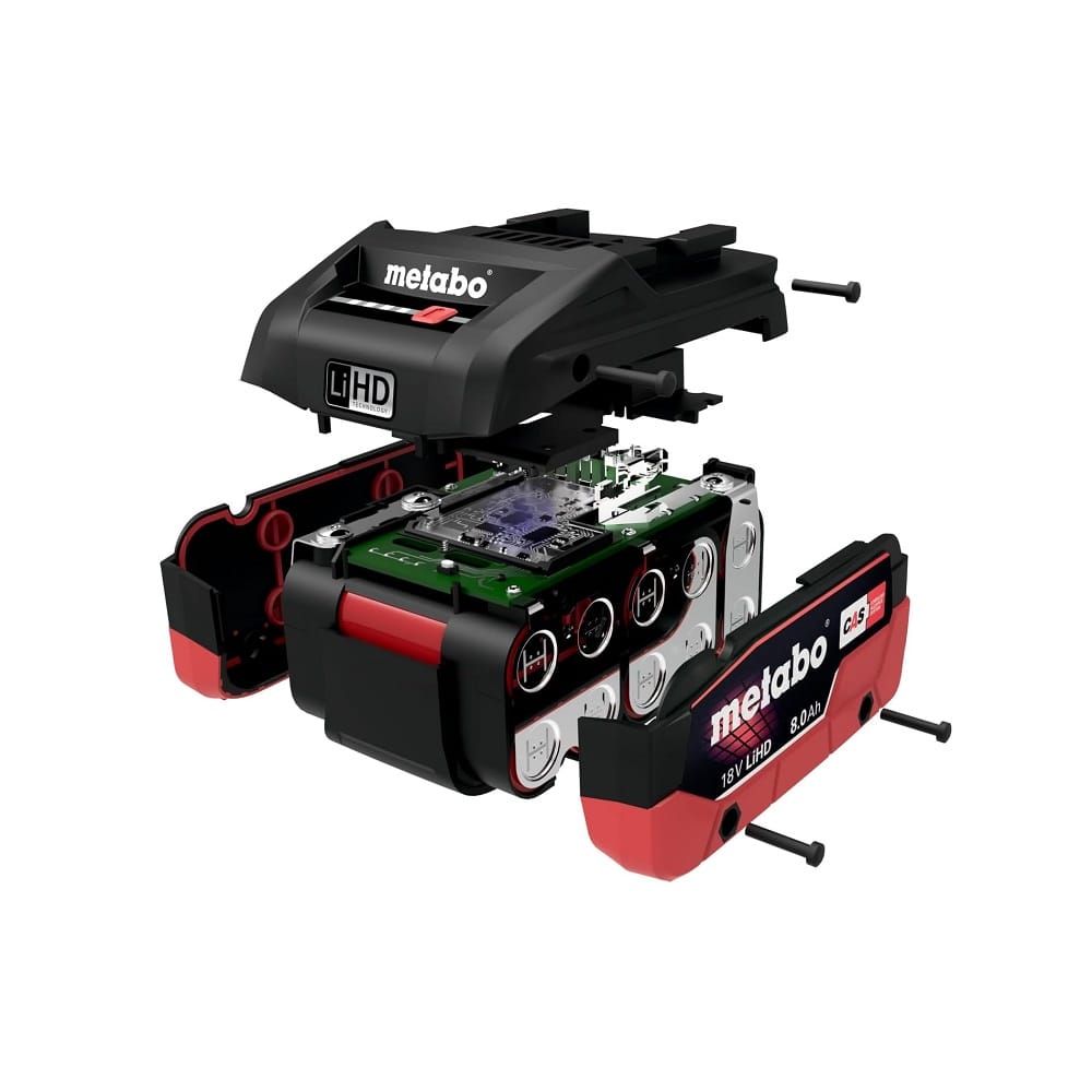 Akumulator LiHD 18V 8,0Ah (625369000) Metabo — slika 3