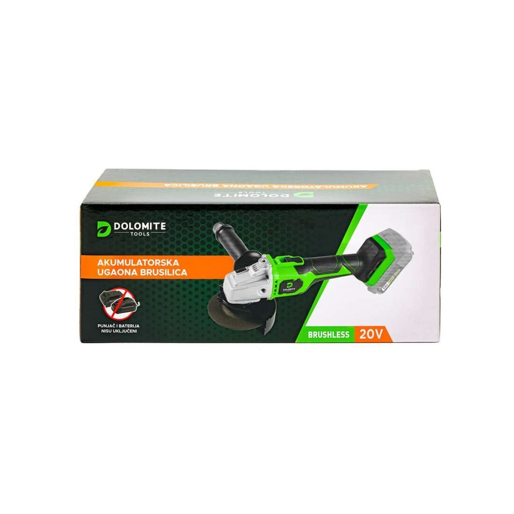 Akumulatorska ugaona brusilica 20V Brushless (63762) Solo Dolomite — slika 4