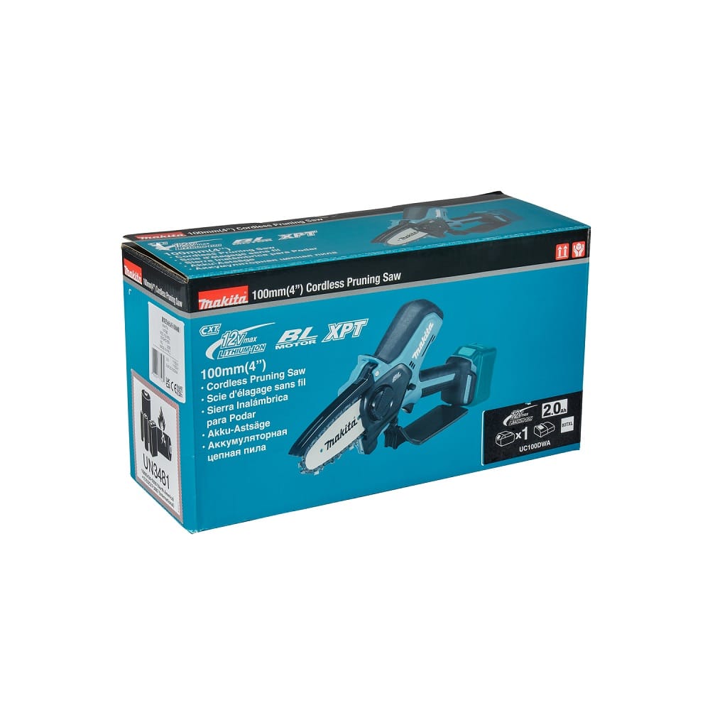 Akumulatorska lanšana testera UC100DWA 12V 1×2,0Ah Makita — slika 4
