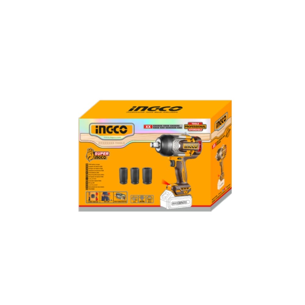 Akumulatorski udarni odvijač CIWLI201751 3/4″ 1750Nm Solo SUPER INGCO — slika 3