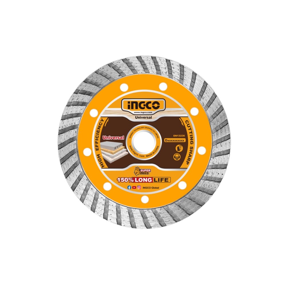 Turbo dijamatski rezni disk DMD031251 125mm SUPER INGCO — slika 2