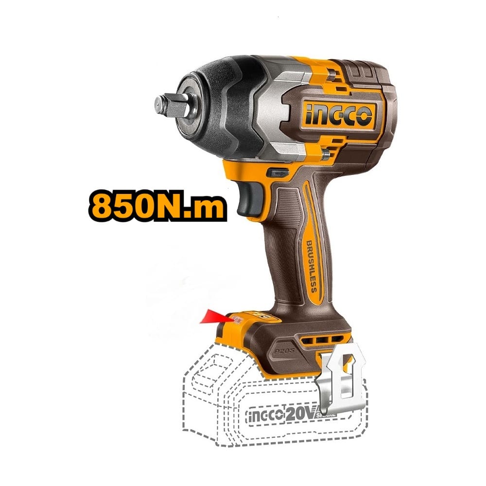 Akumulatorski set alata COSLI250586E 2×4,0Ah SUPER INGCO — slika 2