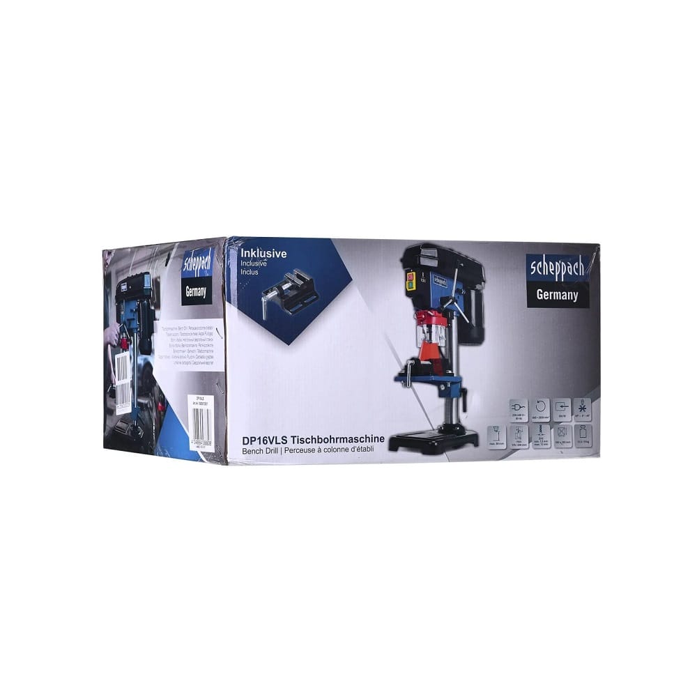 Stubna bušilica sa laserom DP16VLS 500W Scheppach — slika 4
