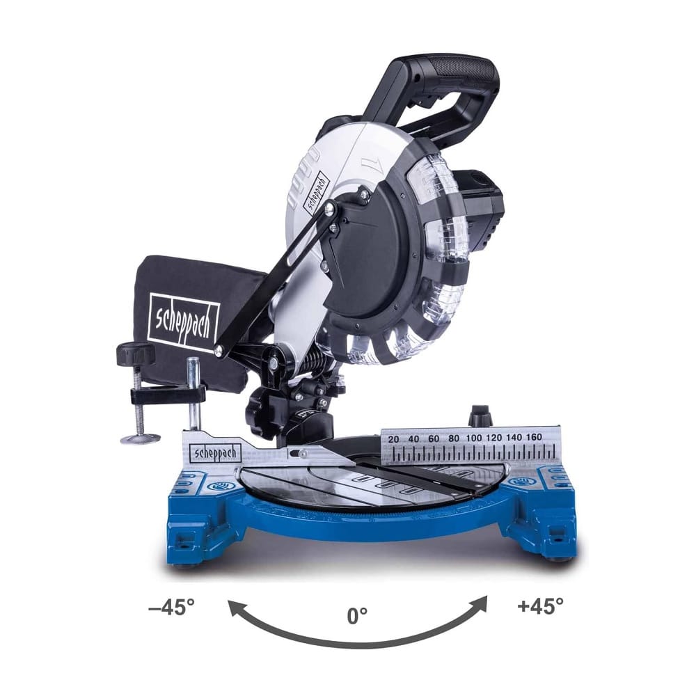 Stacionarna kružna testera – ger HM210L 210mm 1500W Scheppach — slika 3