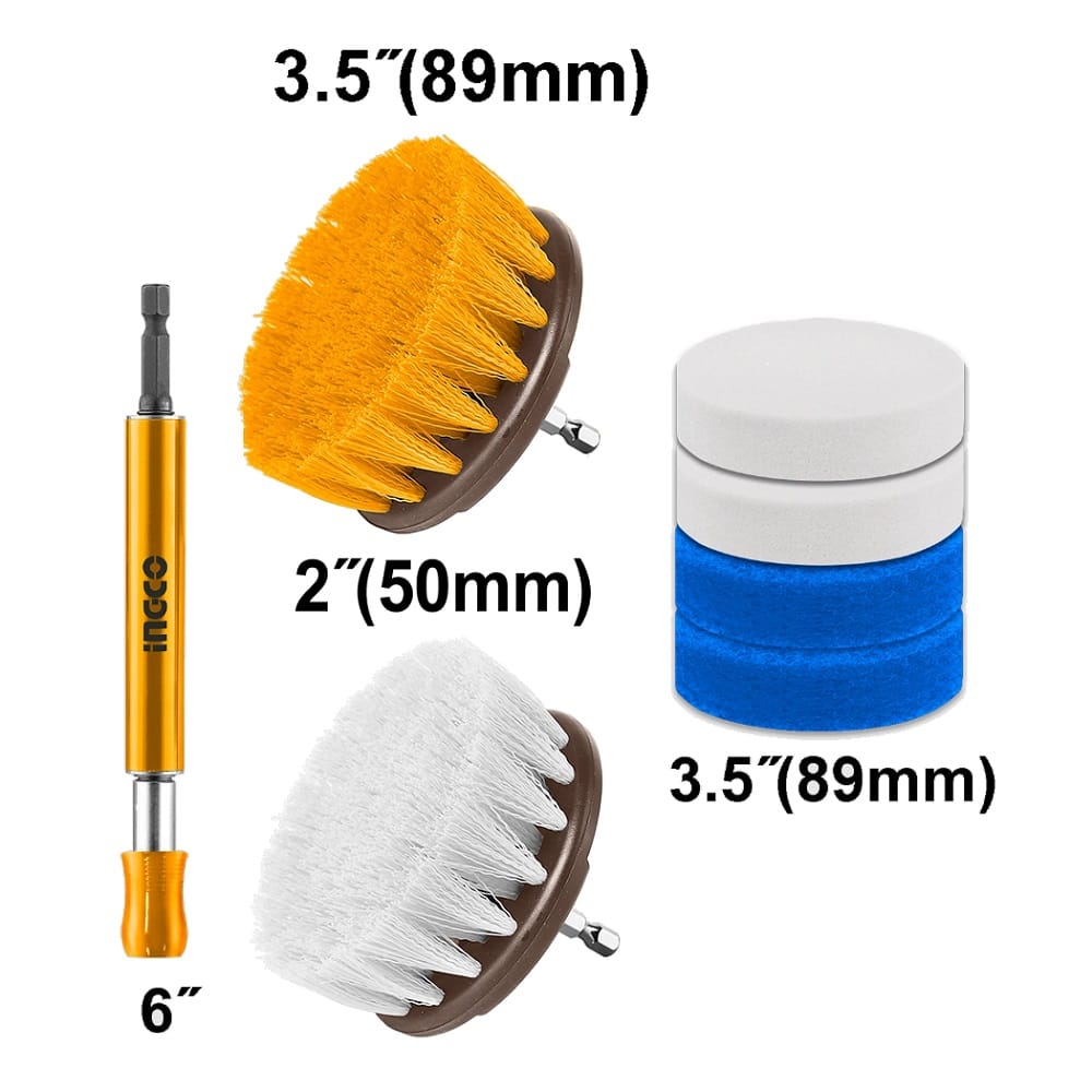 Set četki za čišćenje WCB1101 11/1 SUPER INGCO — slika 2