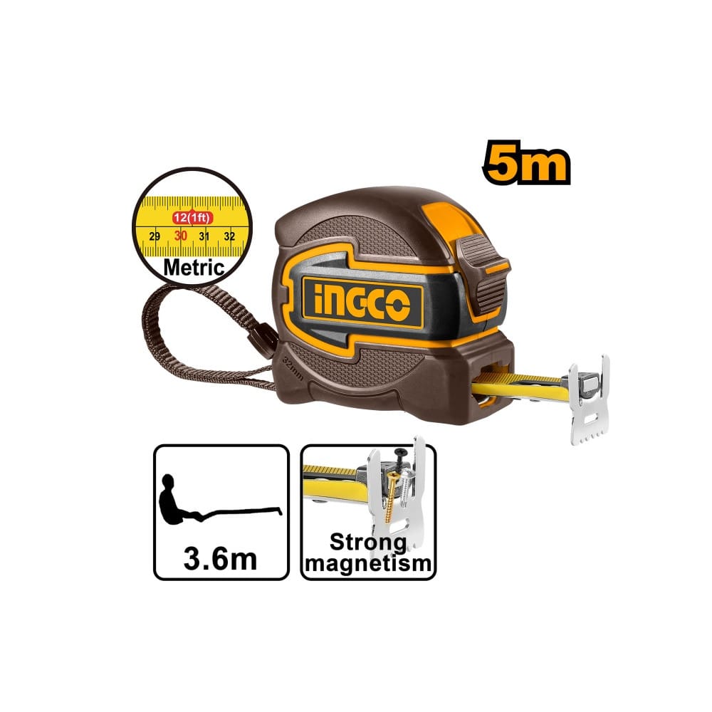 Merni set HLL680081-1 (LASER 0-35M + METAR 5m) SUPER INGCO — slika 3